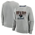 thumbnail image 1 of Women's Fanatics Heather Gray Chicago Bears Hit Hard Fleece Pullover Sweatshirt, 1 of 3