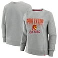 thumbnail image 1 of Women's Fanatics Heather Gray USC Trojans Training Camp Hit Hard Fleece Pullover Sweatshirt, 1 of 3