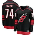 thumbnail image 1 of Women's Fanatics Jaccob Slavin Black Carolina Hurricanes Home Breakaway Player Jersey, 1 of 3