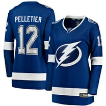 Women's Fanatics Jakob Pelletier Blue Tampa Bay Lightning Home Breakaway Jersey