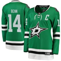 Women's Fanatics Jamie Benn Green Dallas Stars Home Breakaway Jersey
