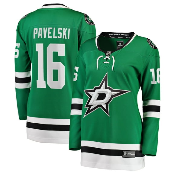 Women's Fanatics Joe Pavelski Kelly Green Dallas Stars Breakaway Home Player Jersey