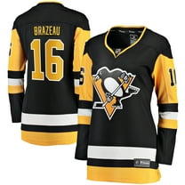 Women's Fanatics Justin Brazeau Black Pittsburgh Penguins Home Breakaway Jersey