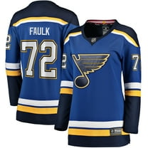 Women's Fanatics Justin Faulk Blue St. Louis Blues Home Breakaway Player Jersey