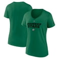 Women's Fanatics Kelly Green Dallas Stars Authentic Pro Core Primary V
