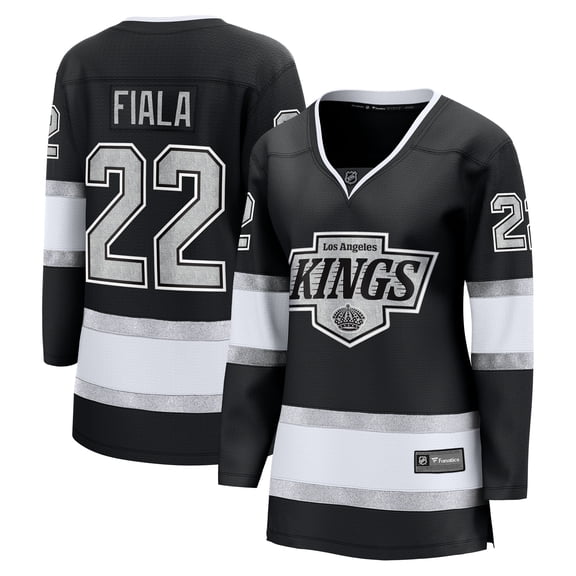 Women's Fanatics Kevin Fiala Black Los Angeles Kings Home Breakaway Jersey