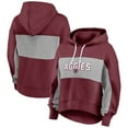 thumbnail image 1 of Women's Fanatics Maroon Texas A&M Aggies Filled Stat Sheet Pullover Hoodie, 1 of 3