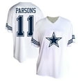 thumbnail image 1 of Women's Fanatics Micah Parsons White Dallas Cowboys Plus Size Fashion Jersey, 1 of 3