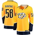 thumbnail image 1 of Women's Fanatics Michael Bunting Gold Nashville Predators Home Breakaway Player Jersey, 1 of 3