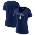 thumbnail image 1 of Women's Fanatics Navy Colorado Avalanche 2022 Stanley Cup Champions Plus Size Celebration V-Neck T-Shirt, 1 of 3