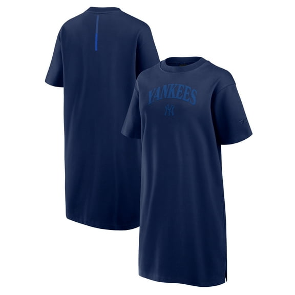 Women's Fanatics Navy New York Yankees Elements Cotton Dress