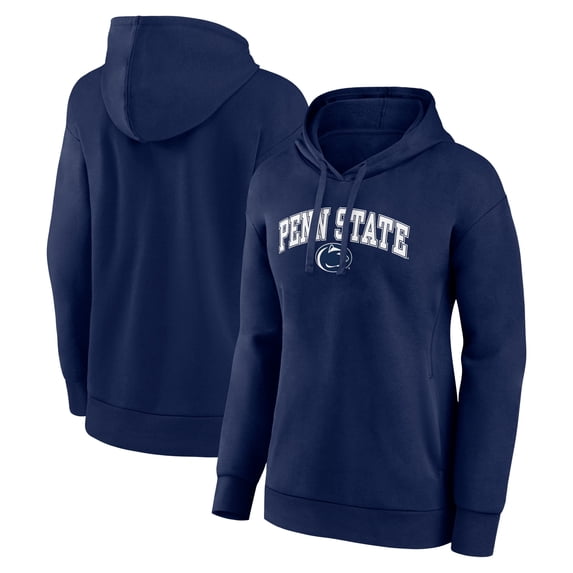 Women's Fanatics Navy Penn State Nittany Lions Campus Pullover Hoodie