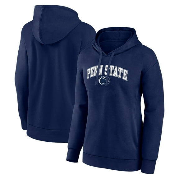 Women's Fanatics Navy Penn State Nittany Lions Campus Pullover Hoodie