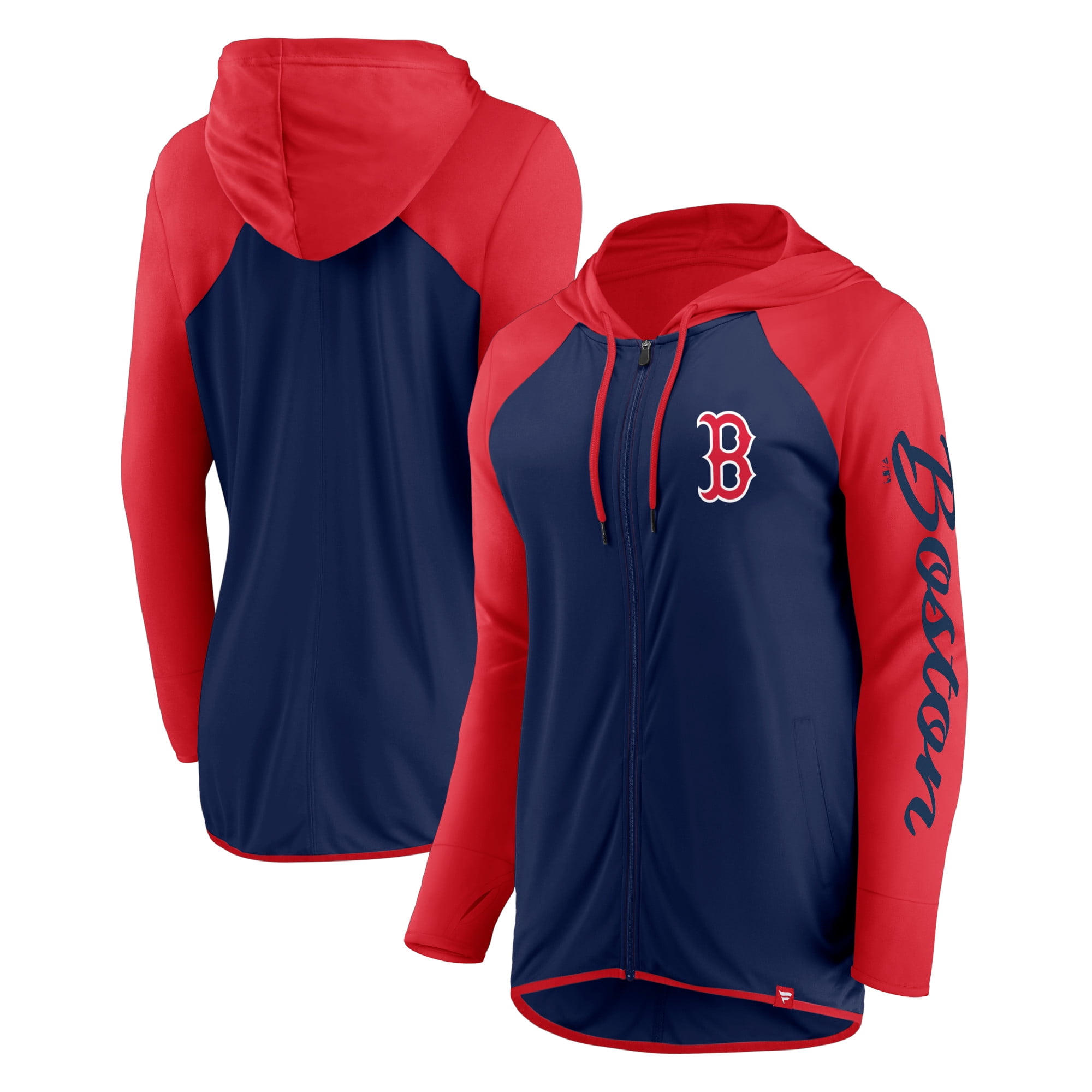 売れ筋商品|||ファナティクス パーカー・スウェットシャツ アウター レディース Women's Navy Boston Red Sox Iconic Overslide Color-Block Quarter-Zip Hoodie Navy Women's Boston Red Sox Fanatics Navy Iconic Overslide Color