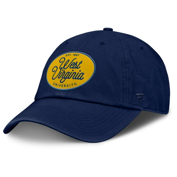 Women's Fanatics Navy West Virginia Mountaineers Candid Adjustable Hat
