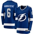 thumbnail image 1 of Women's Fanatics Nick Abruzzese Blue Tampa Bay Lightning Home Breakaway Jersey, 1 of 3