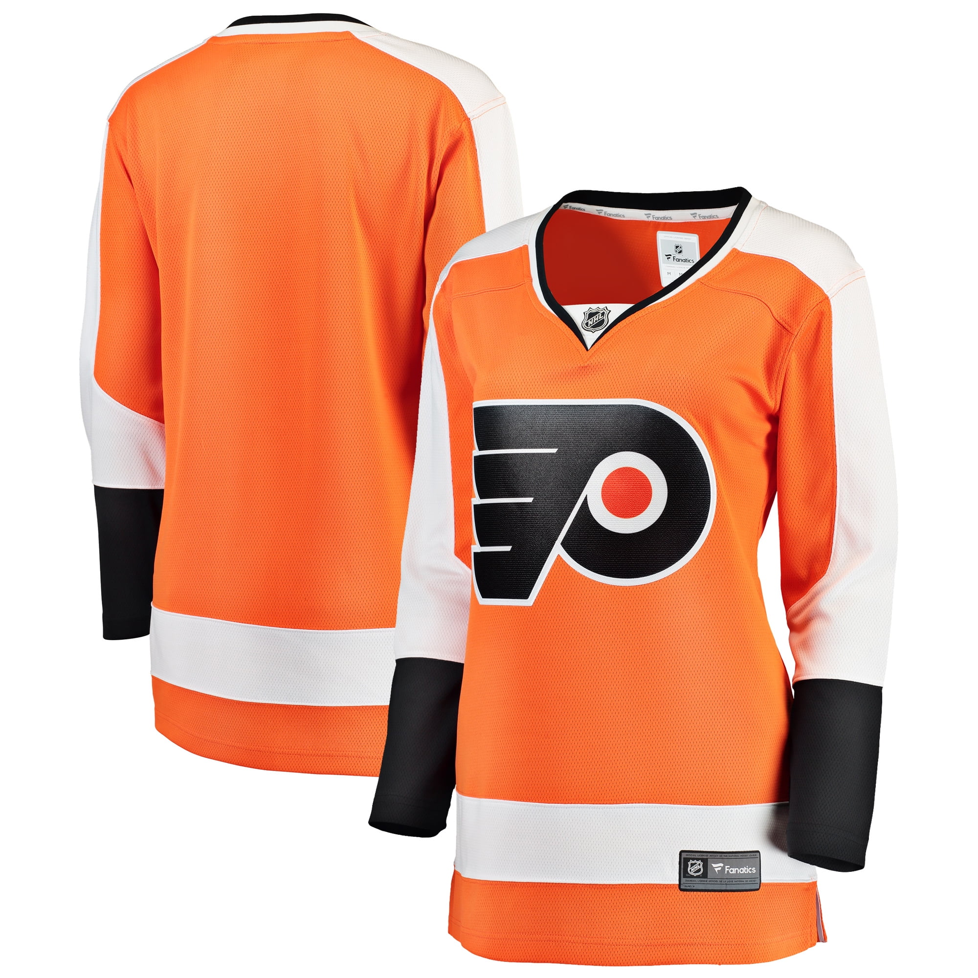 Women's Fanatics Orange Philadelphia Flyers Home Breakaway Jersey