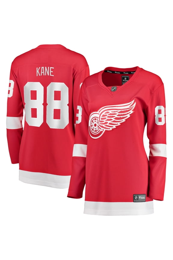 Women's Fanatics Patrick Kane Red Detroit Red Wings Home Breakaway Player Jersey