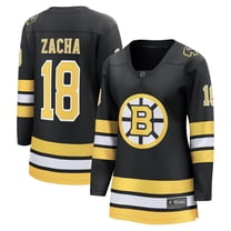 Women's Fanatics Pavel Zacha Black Boston Bruins Home Breakaway Player Jersey
