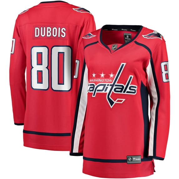 Women's Fanatics Pierre-Luc Dubois Red Washington Capitals Home Premier Breakaway Player Jersey