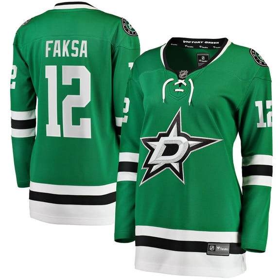 Women's Fanatics Radek Faksa Kelly Green Dallas Stars Home Breakaway Jersey