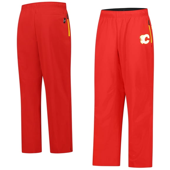 Women's-Fanatics  Red Calgary Flames Authentic Pro Rink Pants