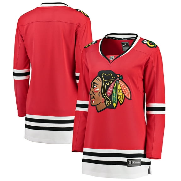 Women's Fanatics Red Chicago Blackhawks Home Breakaway Jersey