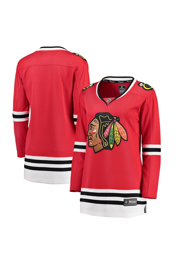 Women's Fanatics Red Chicago Blackhawks Home Breakaway Jersey