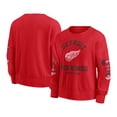 thumbnail image 1 of Women's Fanatics Red Detroit Red Wings Go Team Pullover Sweatshirt, 1 of 3