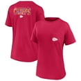thumbnail image 1 of Women's-Fanatics  Red Kansas City Chiefs Southern Prep Short Sleeve T-Shirt, 1 of 3