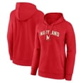 thumbnail image 1 of Women's Fanatics Red Maryland Terrapins Campus Pullover Hoodie, 1 of 3