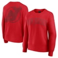 thumbnail image 1 of Women's Fanatics  Red New Jersey Devils Elements Flow Pullover Sweatshirt, 1 of 5