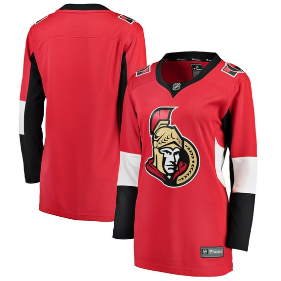 Women's Fanatics Red Ottawa Senators Home Breakaway Jersey