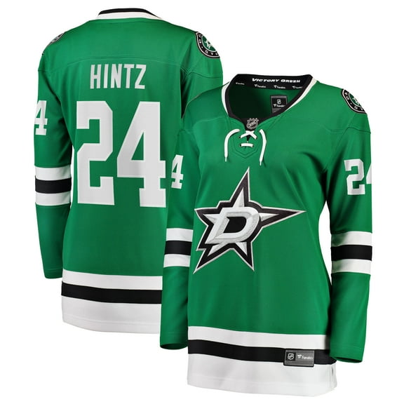 Women's Fanatics Roope Hintz Kelly Green Dallas Stars Home Breakaway Player Jersey