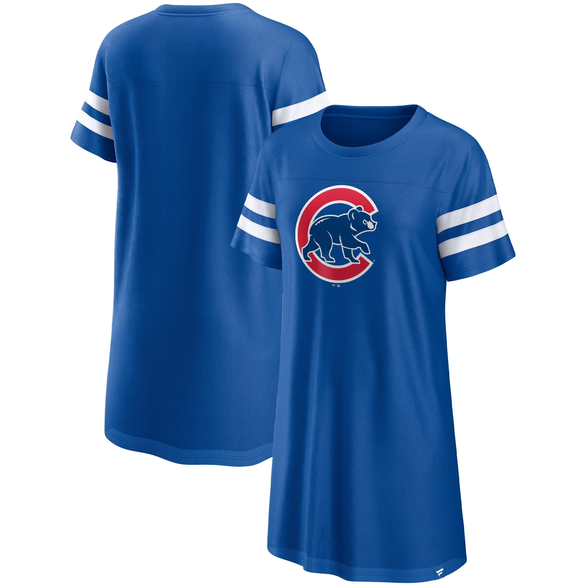 Women's Fanatics Royal Chicago Cubs Iconic Mesh Dress - Walmart.com