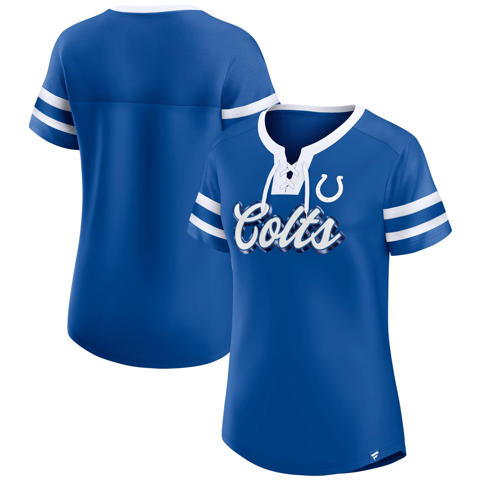 Women's Fanatics Royal Indianapolis Colts Original State Lace-Up T ...
