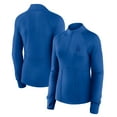 thumbnail image 1 of Women's Fanatics Royal Los Angeles Dodgers Elements Raglan Tri-Blend Quarter-Zip Top, 1 of 3