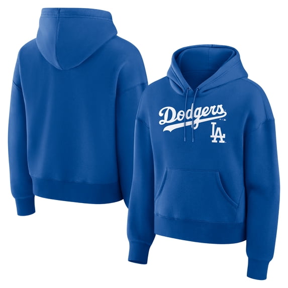 Women's Fanatics Royal Los Angeles Dodgers Lockup Legacy Fleece Hoodie
