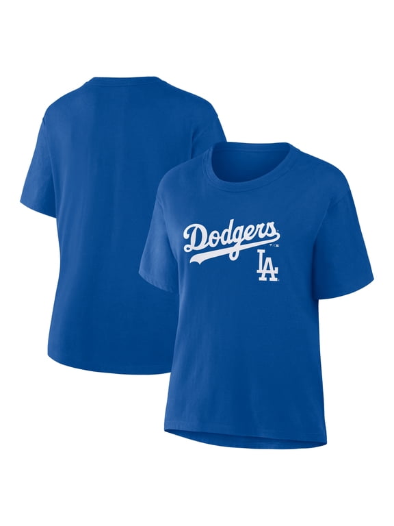 Women's Fanatics Royal Los Angeles Dodgers Lockup Legacy T-Shirt