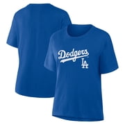 Womens Fanatics Royal Los Angeles Dodgers Lockup Legacy T-Shirt