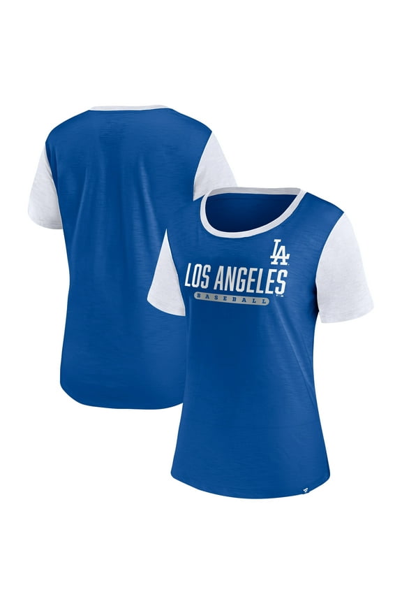 Women's Fanatics Royal Los Angeles Dodgers Mound T-Shirt