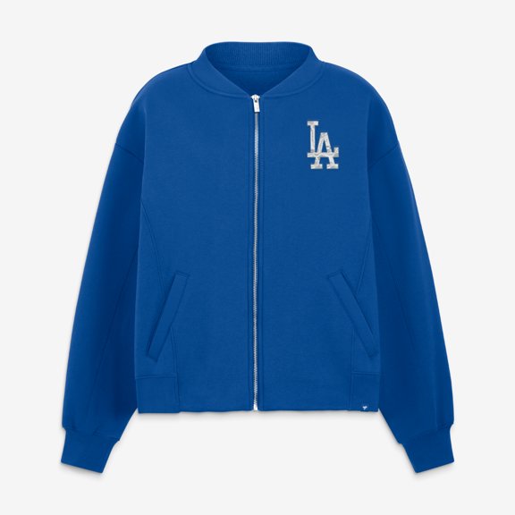 Women's Fanatics Royal Los Angeles Dodgers Oversized Rage Against Full-Zip Jacket