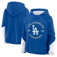 thumbnail image 1 of Women's Fanatics Royal Los Angeles Dodgers Oversized Time to Win Pullover Hoodie, 1 of 3