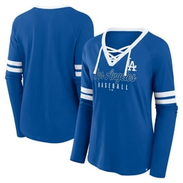 Women's Fanatics Navy Atlanta Braves Won & Done Raglan Lace