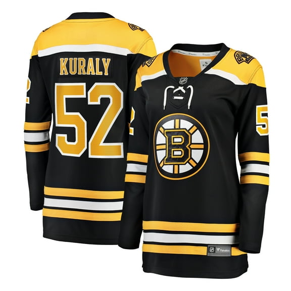 Women's Fanatics Sean Kuraly Black Boston Bruins Home Breakaway Jersey