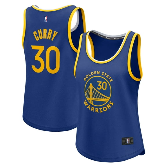 Women's Fanatics Stephen Curry Royal Golden State Warriors Fast Break Player Jersey - Icon Edition