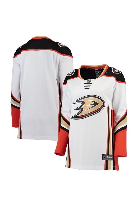Women's Fanatics White Anaheim Ducks Away Breakaway Jersey