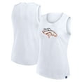 thumbnail image 1 of Women's-Fanatics  White Denver Broncos Slub Tank Top, 1 of 3