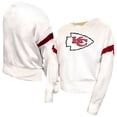 thumbnail image 1 of Women's-Fanatics  White Kansas City Chiefs Plus Size Fleece Pullover Sweatshirt, 1 of 3