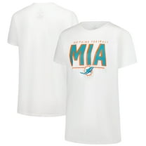 Women's Fanatics White Miami Dolphins Cheerleader T-Shirt